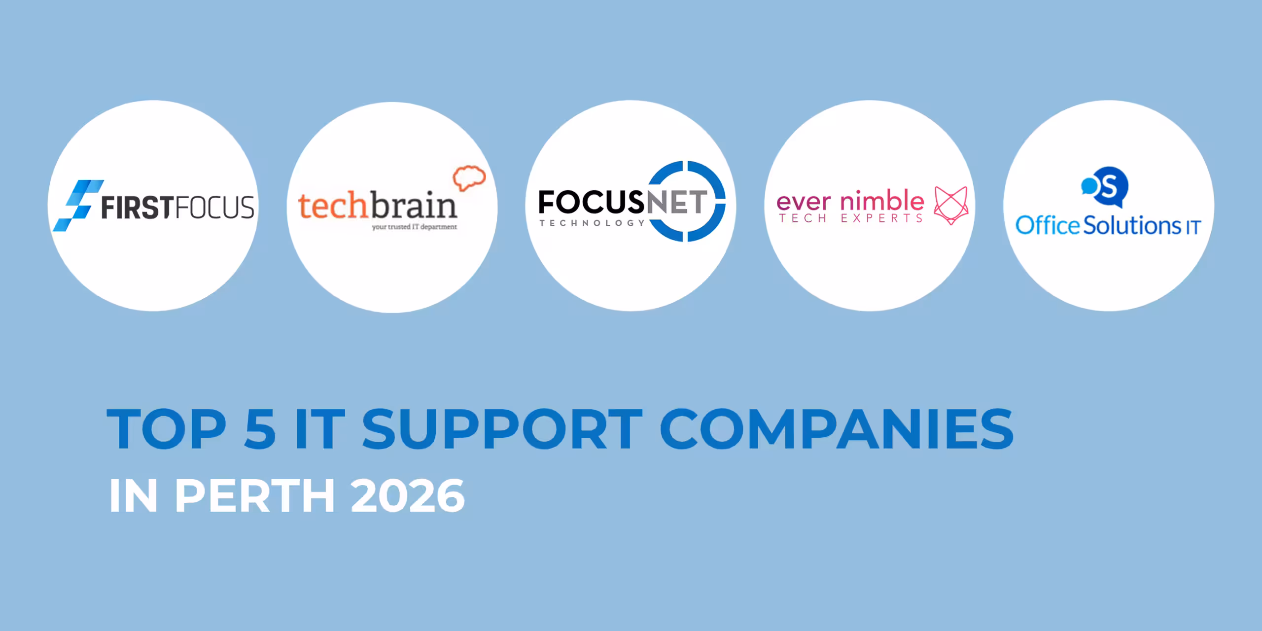 Top 5 IT Support Companies in Perth 2026